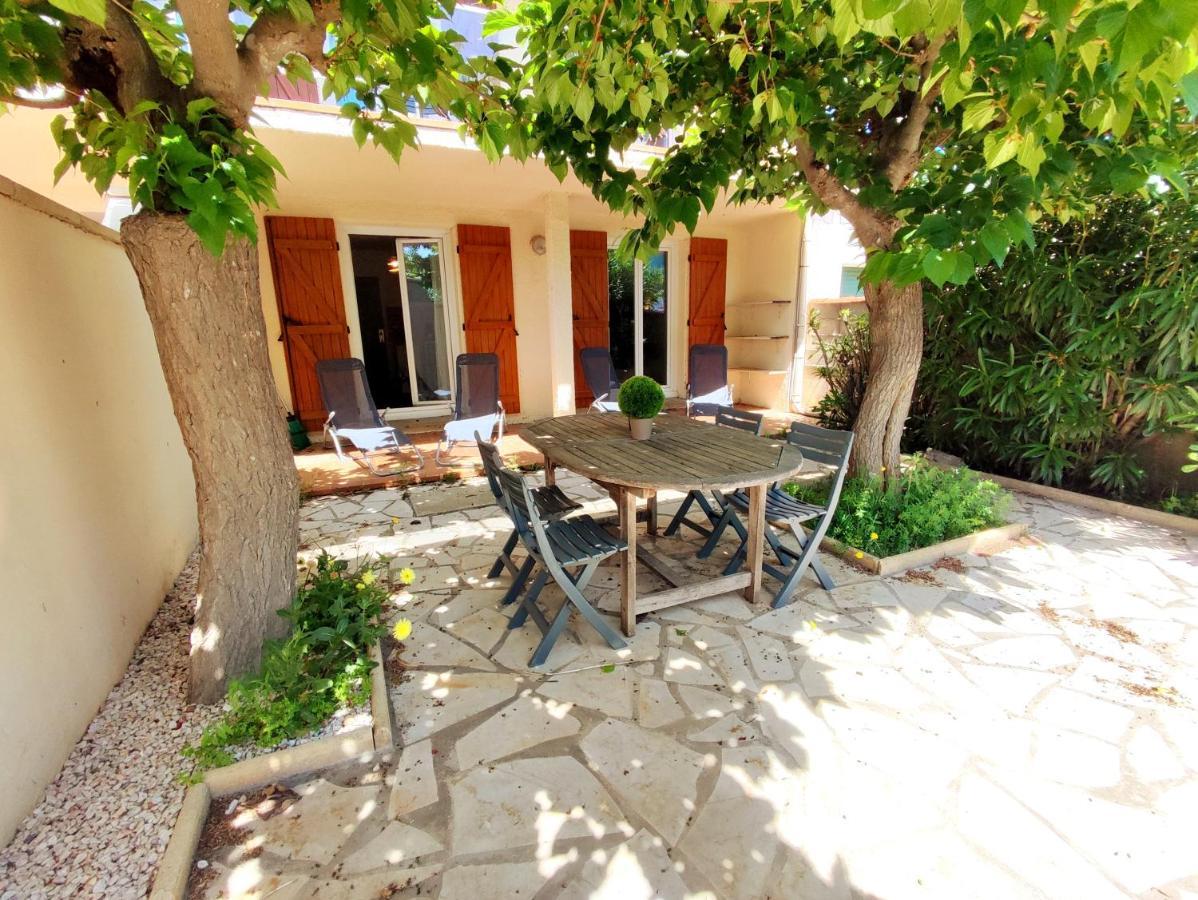 Appartement Calme Avec Jardin Privatif - 3 - Canet-en-Roussillon Bagian luar foto