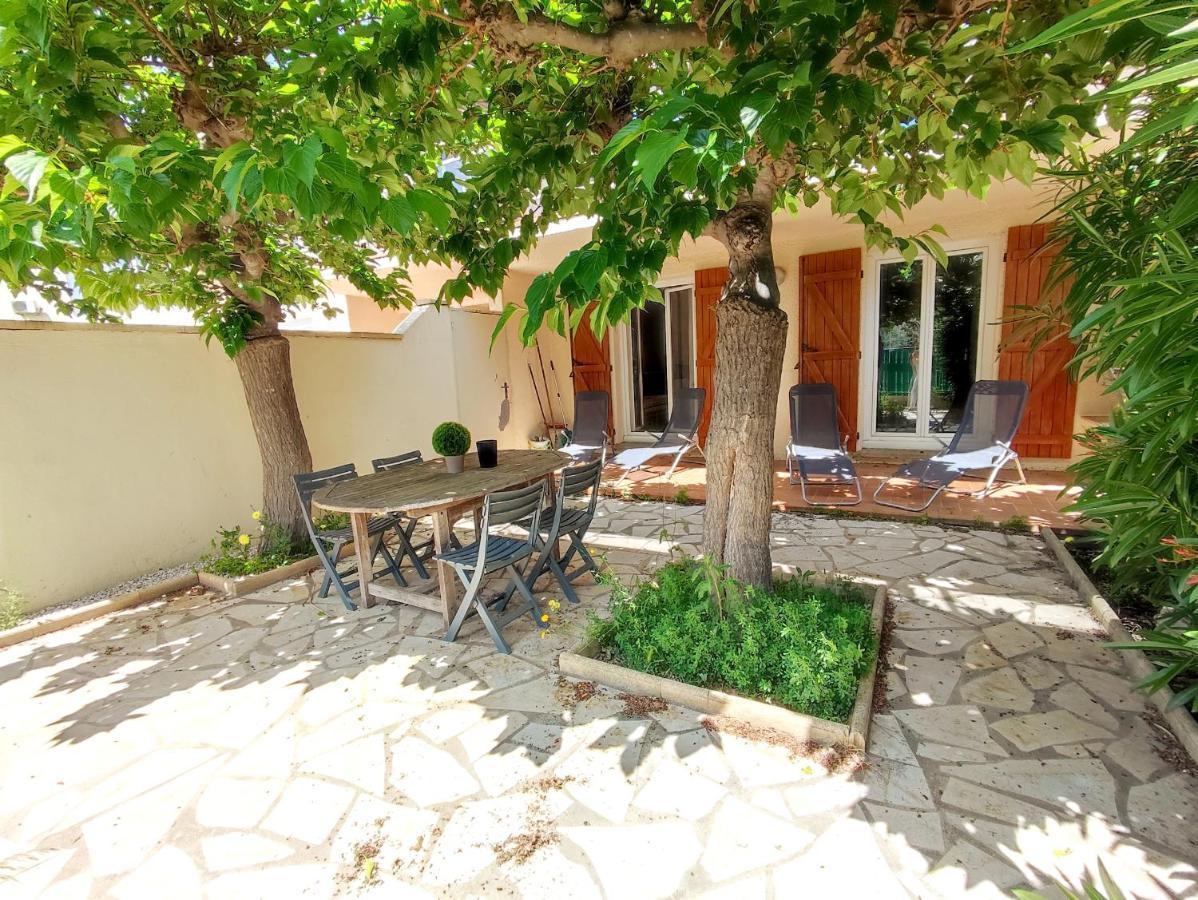 Appartement Calme Avec Jardin Privatif - 3 - Canet-en-Roussillon Bagian luar foto